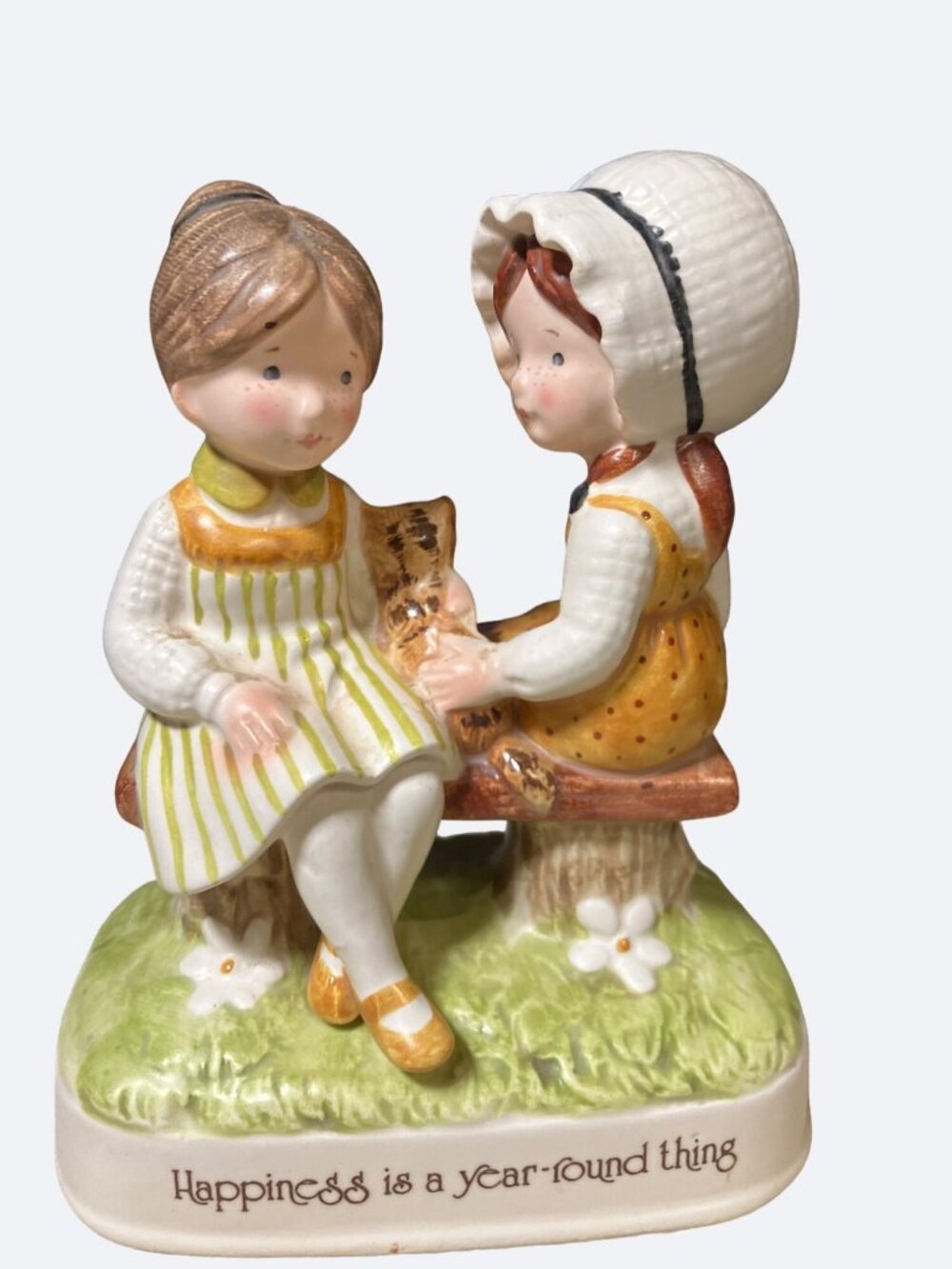 Holly Hobbie Happiness is a Year-Round Thing 5-1/2" Figurine Vintage 1974